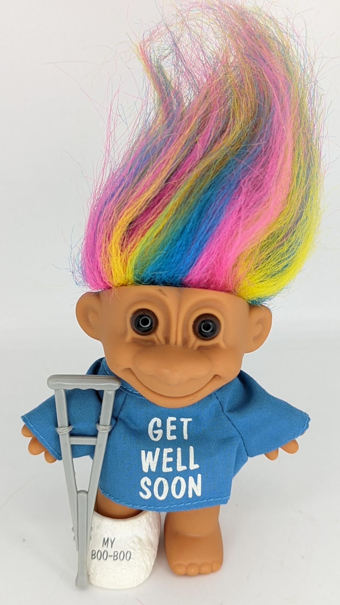 Amazon.com: Generic Get Well Soon Russ Troll Doll Rainbow Hair